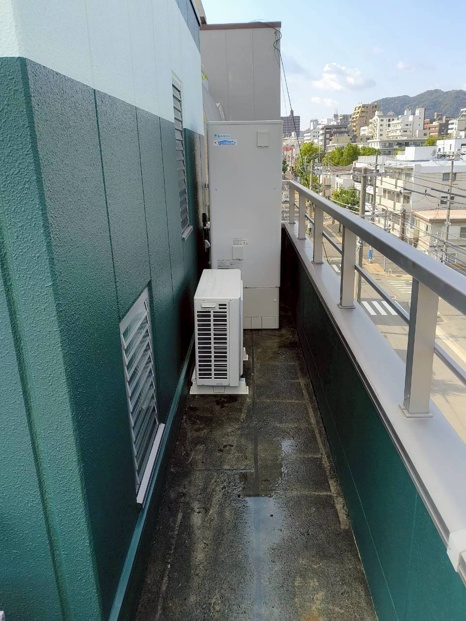 神戸市東灘区Mエコキュートの施工事例工事後写真