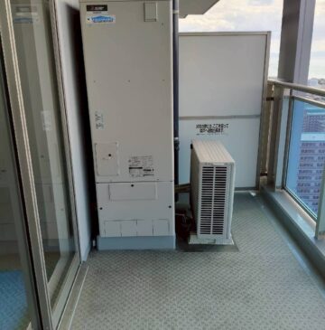 神戸市須磨区Mエコキュートの施工事例工事後写真