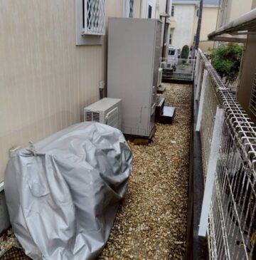 神戸市北区Tエコキュートの施工事例工事後写真