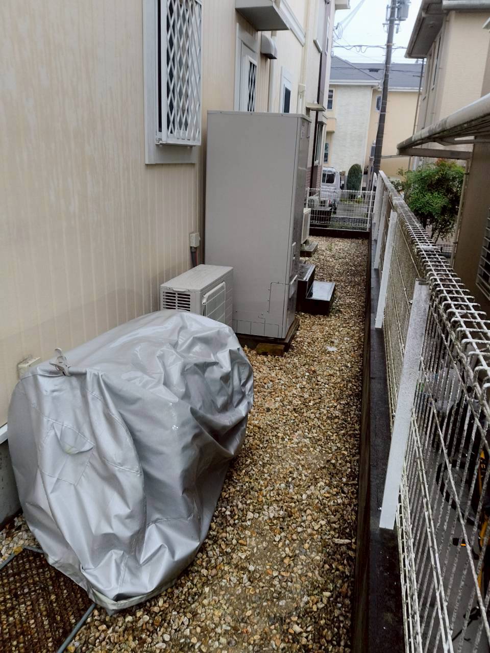 神戸市北区Tエコキュートの施工事例工事後写真