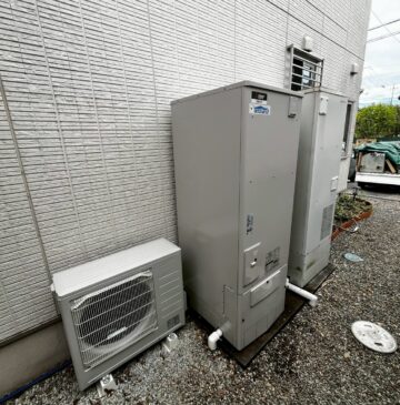 神戸市西区Nエコキュートの施工事例工事後写真