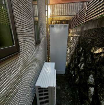 兵庫県宝塚市Kエコキュートの施工事例工事後写真