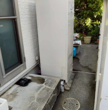 兵庫県明石市Nエコキュートの施工事例工事後写真