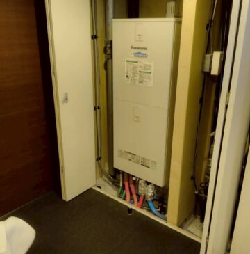 神戸市中央区Nエコキュートの施工事例工事後写真