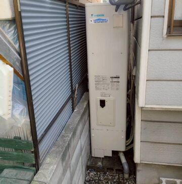 兵庫県明石市Sエコキュートの施工事例工事後写真