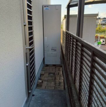 兵庫県姫路市Hエコキュートの施工事例工事後写真