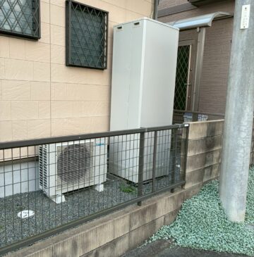 兵庫県姫路市Sエコキュートの施工事例工事後写真