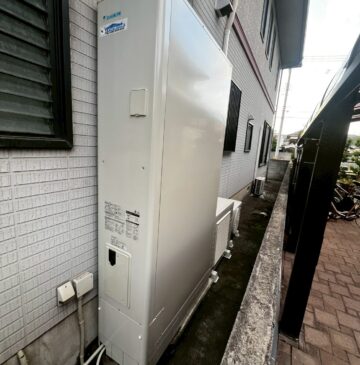 兵庫県姫路市Oエコキュートの施工事例工事後写真