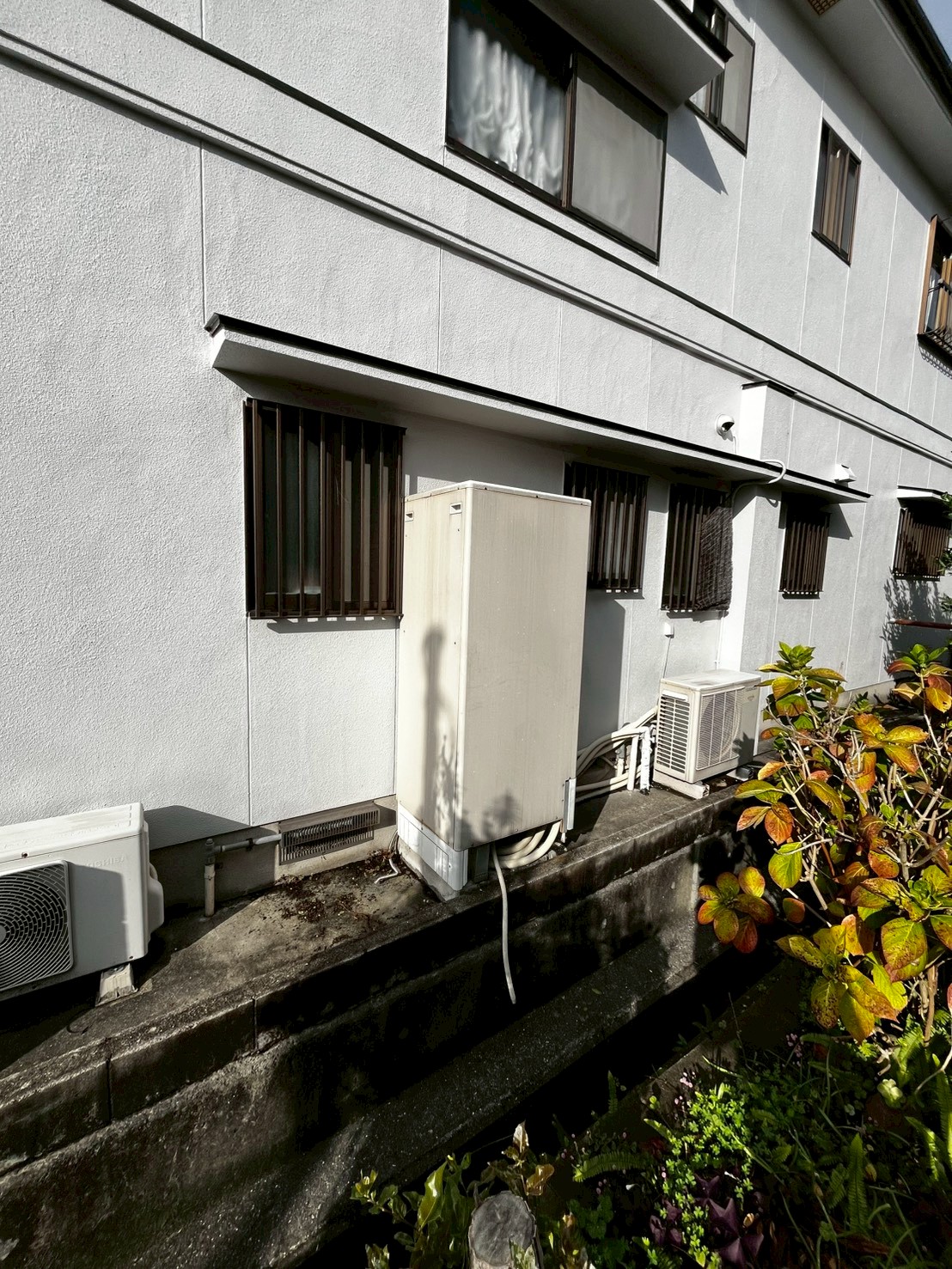 兵庫県明石市Sエコキュートの施工事例工事前写真