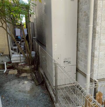 兵庫県加古川市Sエコキュートの施工事例工事後写真