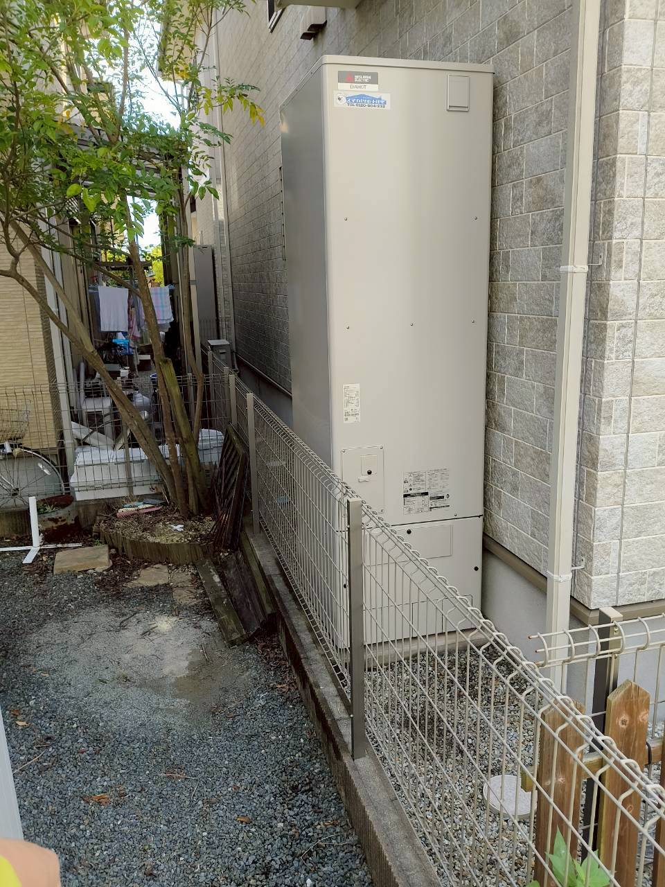 兵庫県加古川市Sエコキュートの施工事例工事後写真