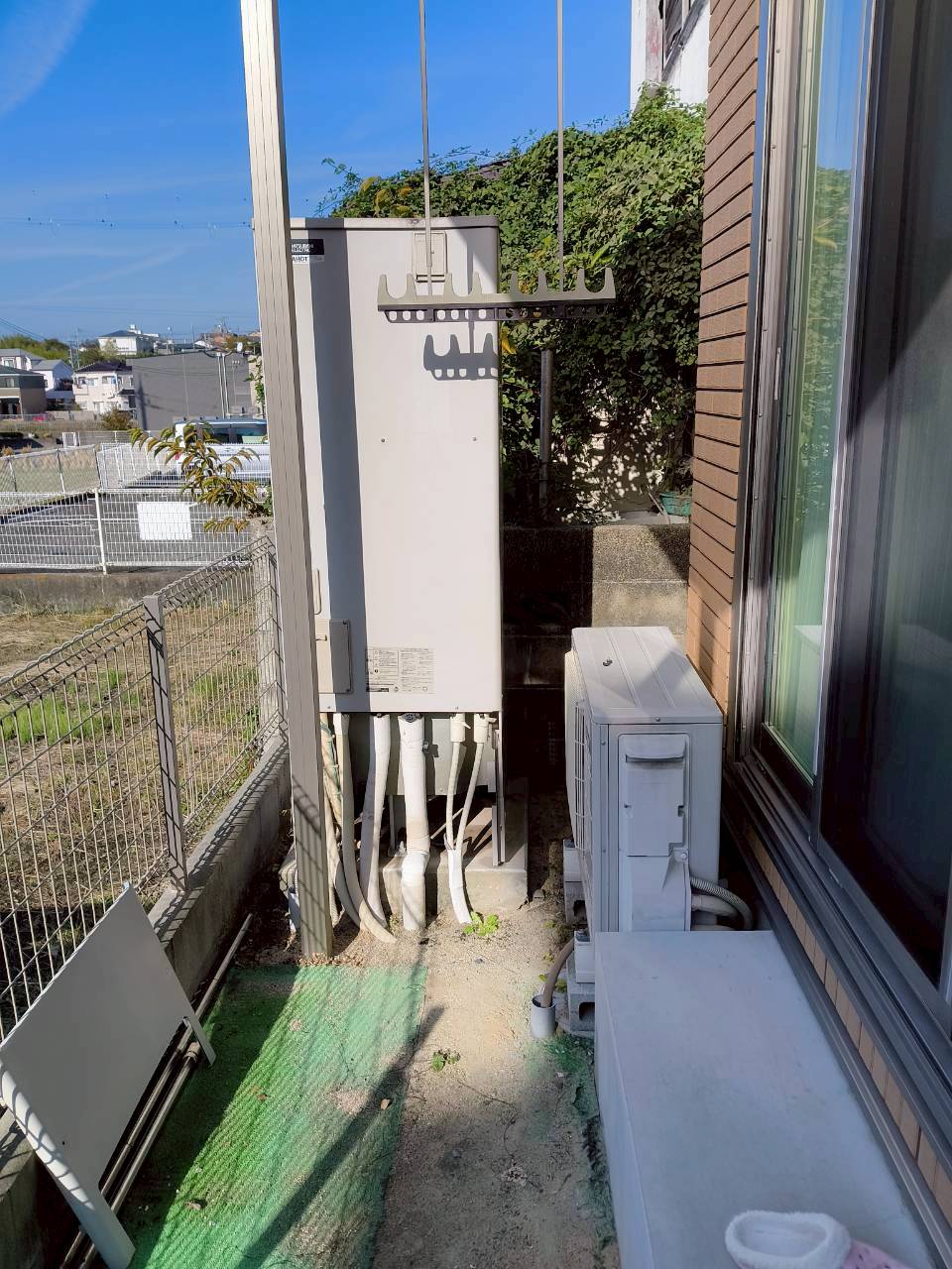 兵庫県明石市Yエコキュートの施工事例工事前写真