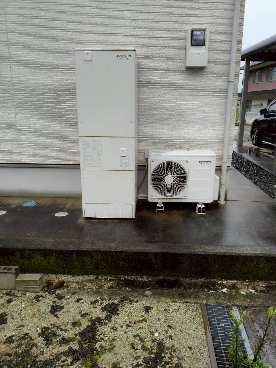 兵庫県丹波市Oエコキュートの施工事例工事前写真