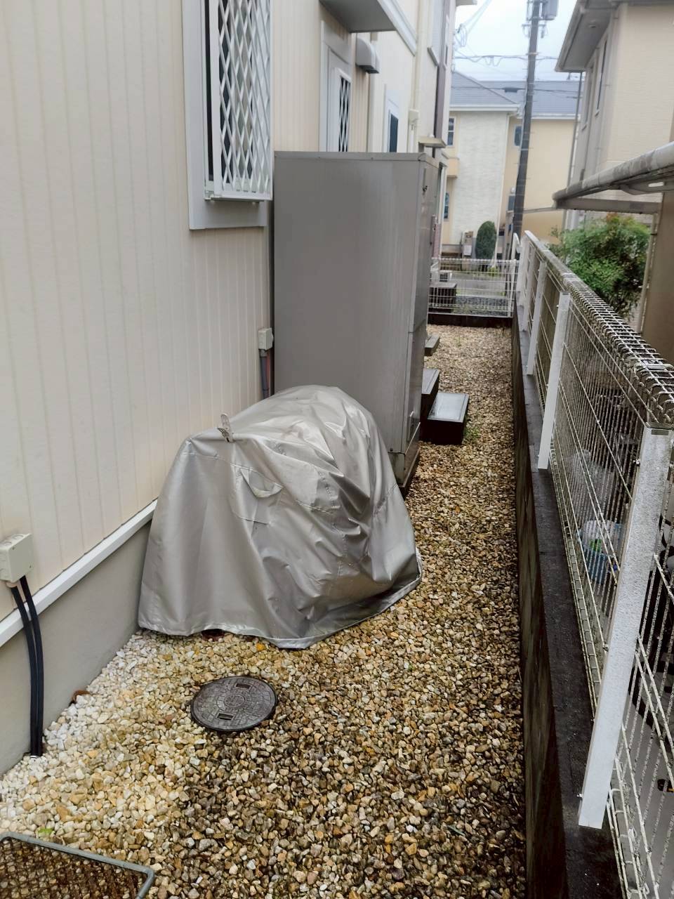 神戸市北区Tエコキュートの施工事例工事前写真