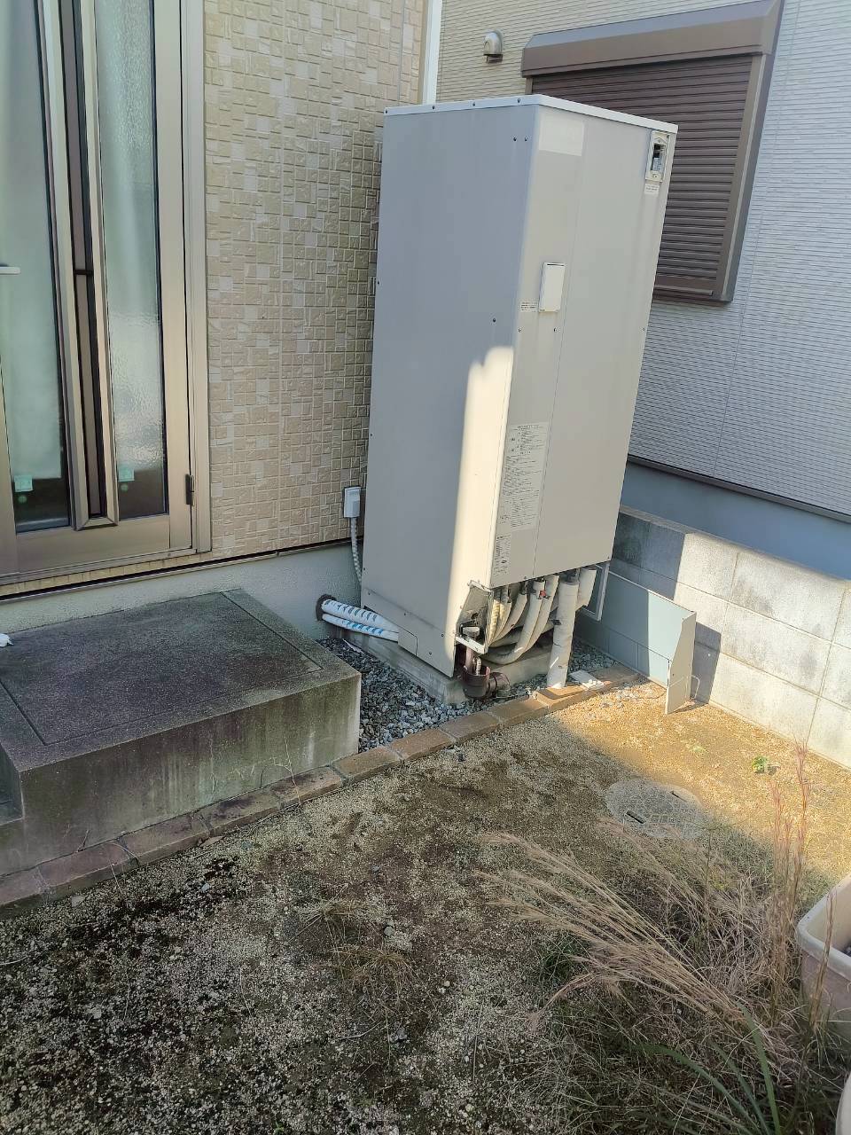 兵庫県明石市Tエコキュートの施工事例工事前写真