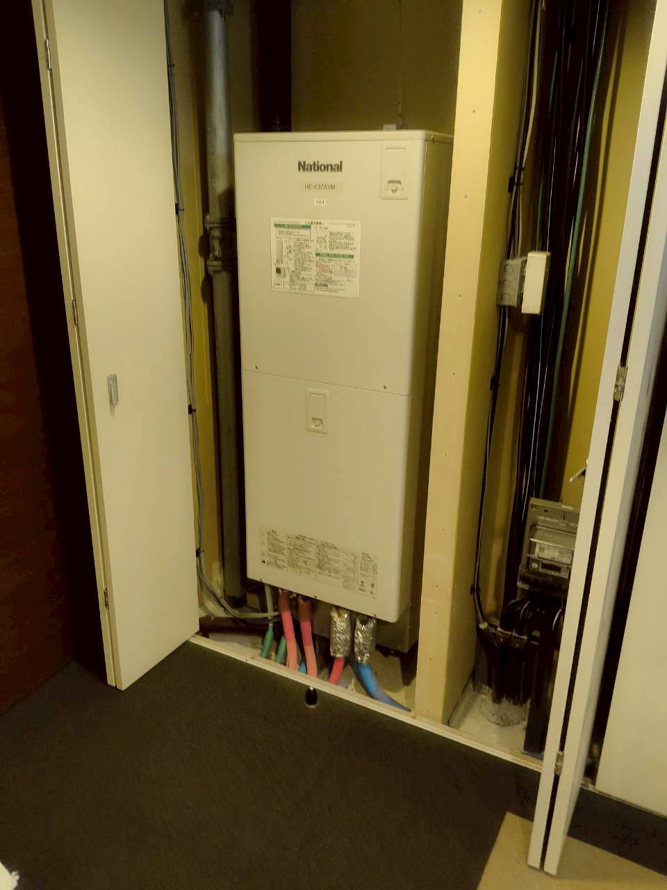 神戸市中央区Nエコキュートの施工事例工事前写真