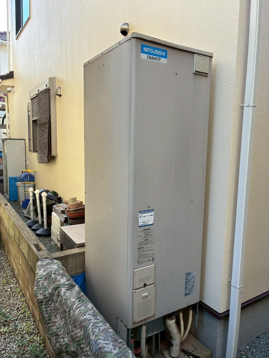 兵庫県加古川市Nエコキュートの施工事例工事前写真