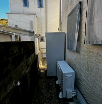 兵庫県姫路市Iエコキュートの施工事例工事後写真