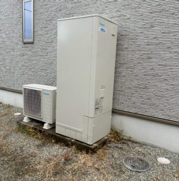 兵庫県加古川市Sエコキュートの施工事例工事後写真