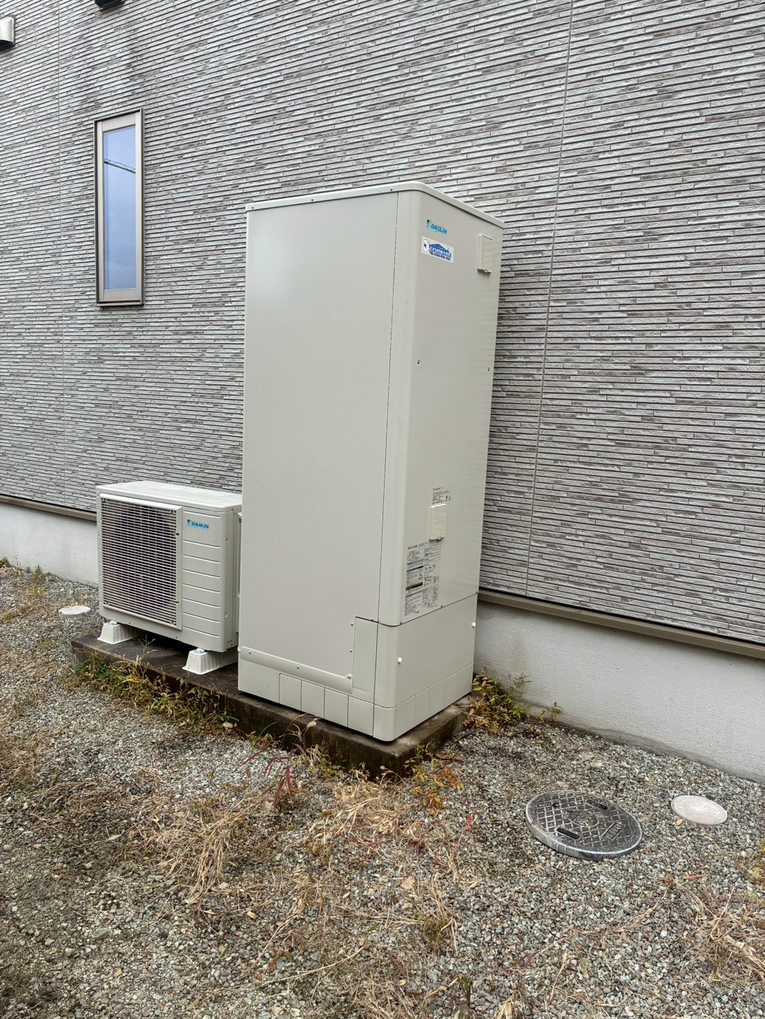 兵庫県加古川市Sエコキュートの施工事例工事後写真