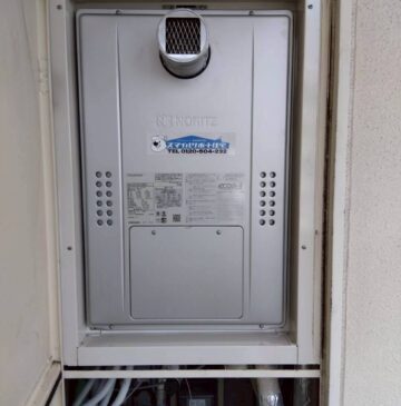 兵庫県明石市Sガス給湯器の施工事例工事後写真