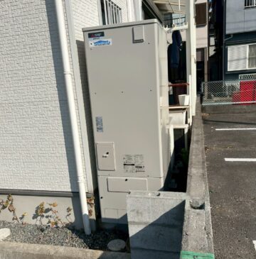 兵庫県加古川市Kエコキュートの施工事例工事後写真