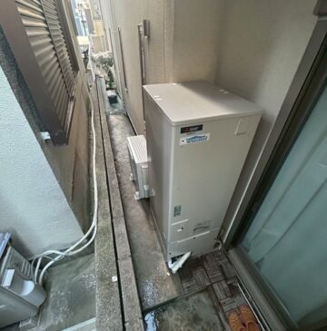 神戸市長田区Nエコキュートの施工事例工事後写真