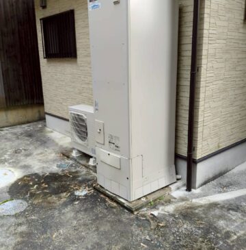 兵庫県三木市Kエコキュートの施工事例工事後写真