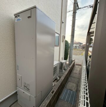 兵庫県明石市Fエコキュートの施工事例工事後写真