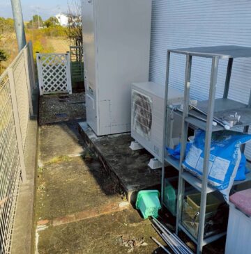 兵庫県三木市Mエコキュートの施工事例工事後写真