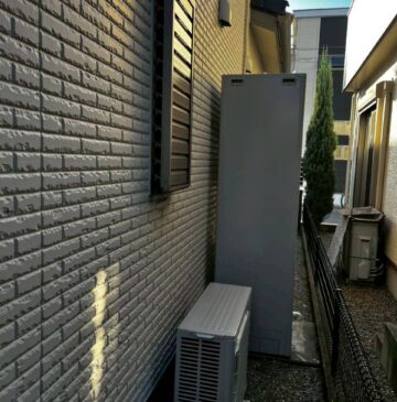 兵庫県姫路市Iエコキュートの施工事例工事後写真