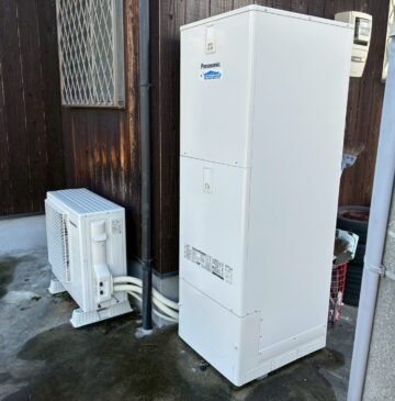 兵庫県たつの市Mエコキュートの施工事例工事後写真