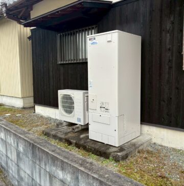 兵庫県姫路市Iエコキュートの施工事例工事後写真