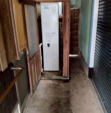 兵庫県加古川市Kエコキュートの施工事例工事後写真