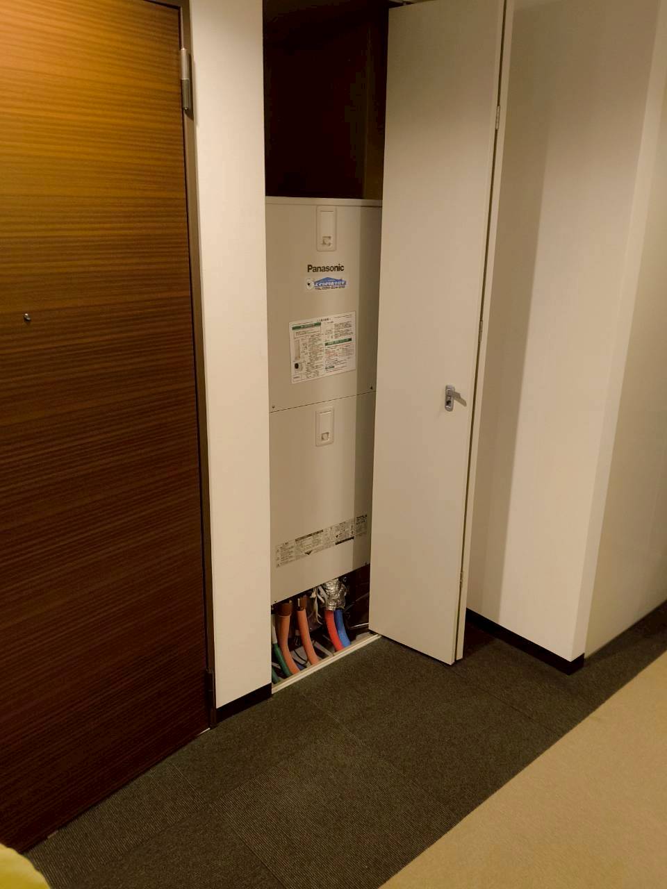 神戸市須磨区Kエコキュートの施工事例工事後写真