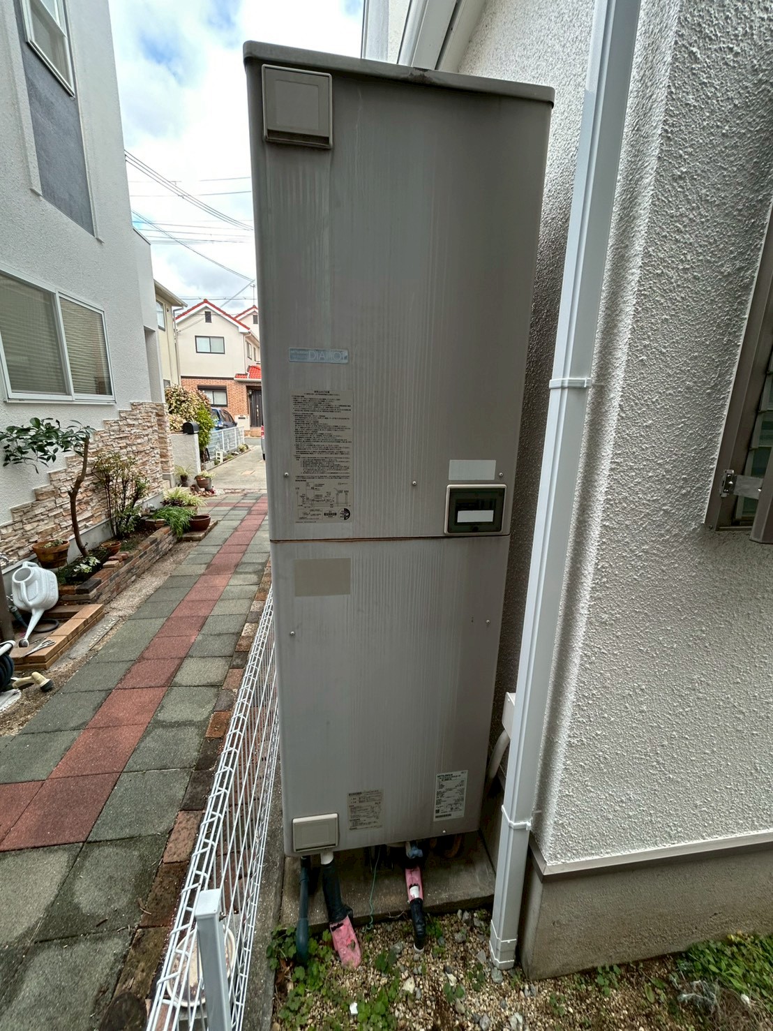 兵庫県明石市Nエコキュートの施工事例工事前写真