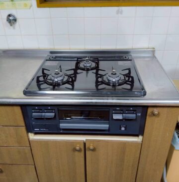 兵庫県明石市Sガスコンロの施工事例工事後写真