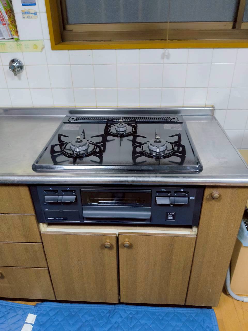 兵庫県明石市Sガスコンロの施工事例工事後写真