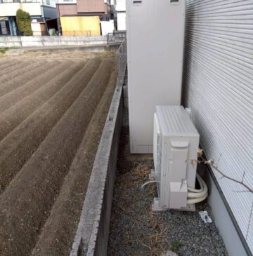 兵庫県姫路市Kエコキュートの施工事例工事後写真