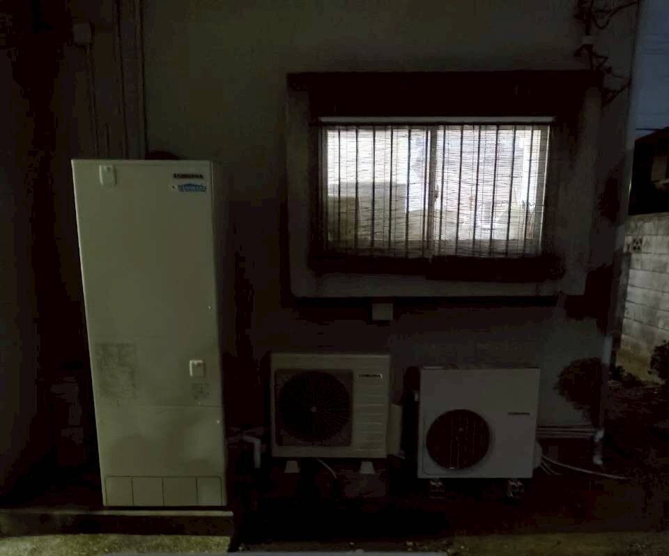 兵庫県加西市Hエコキュートの施工事例工事後写真