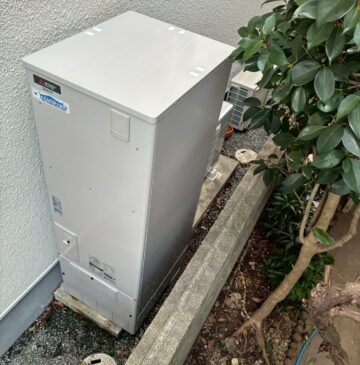 兵庫県宝塚市Tエコキュートの施工事例工事後写真