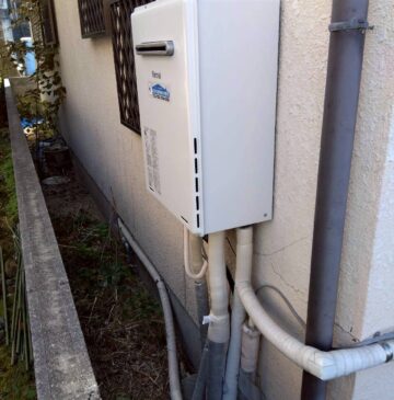 兵庫県姫路市Uガス給湯器の施工事例工事後写真