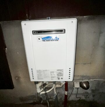 兵庫県加古川市Kガス給湯器の施工事例工事後写真