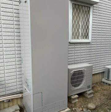 神戸市西区Tエコキュートの施工事例工事後写真