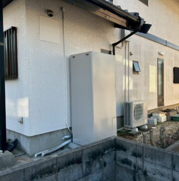 兵庫県加古川市Oエコキュートの施工事例工事後写真