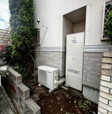 兵庫県姫路市Oエコキュートの施工事例工事後写真