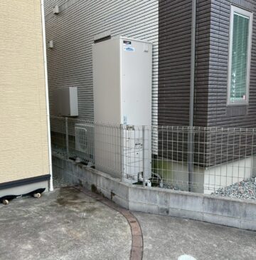 兵庫県明石市Mエコキュートの施工事例工事後写真