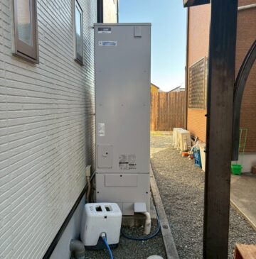 兵庫県姫路市Iエコキュートの施工事例工事後写真