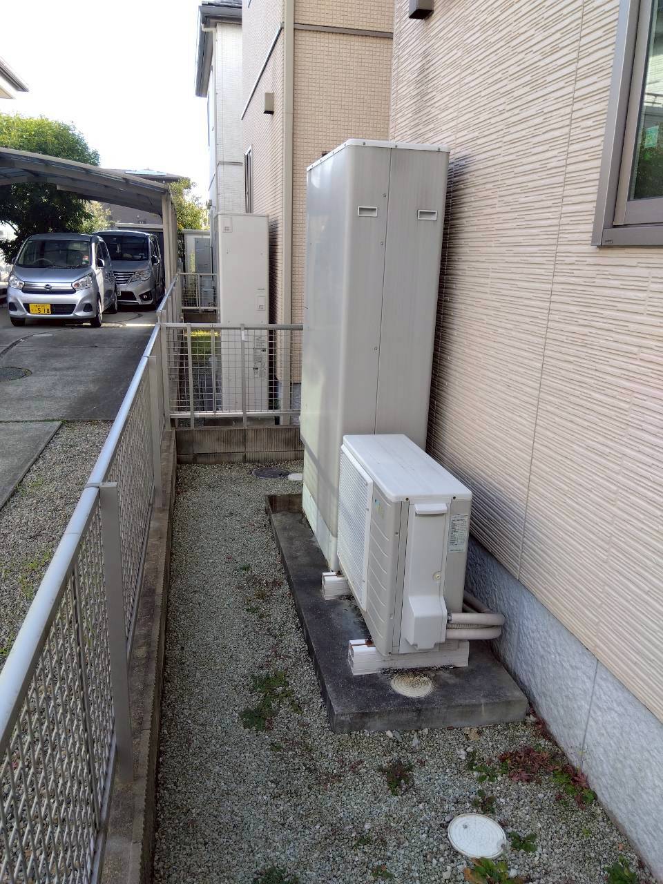 兵庫県明石市Mエコキュートの施工事例工事前写真