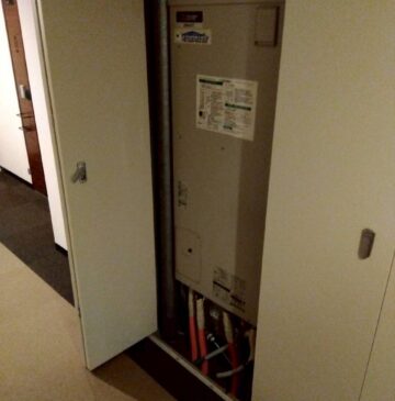 神戸市中央区Aエコキュートの施工事例工事後写真